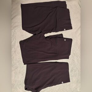 Lululemon Align Leggings & Shorts (set of 3 items) sz 10